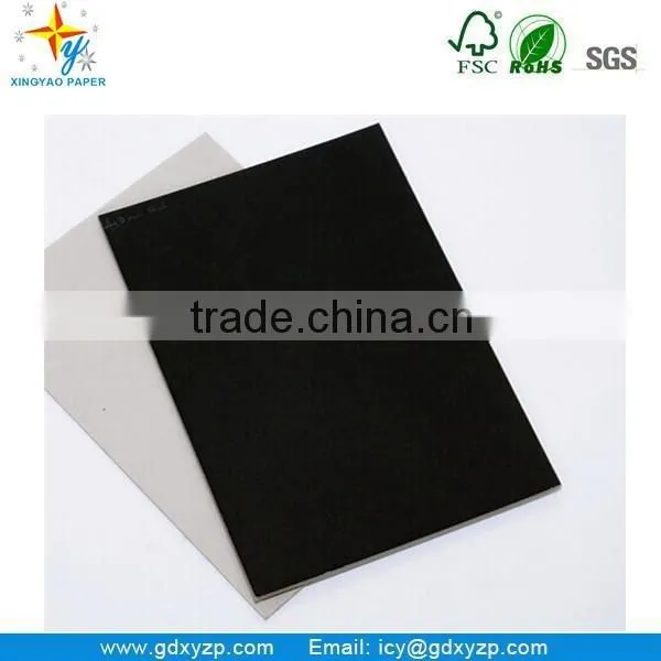 High Stiffness Black Board Paper Black Carboard for Files and Book Cover Box photo-2