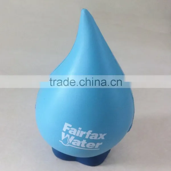 Light Blue Waterdrop Man Stress Toys photo-3