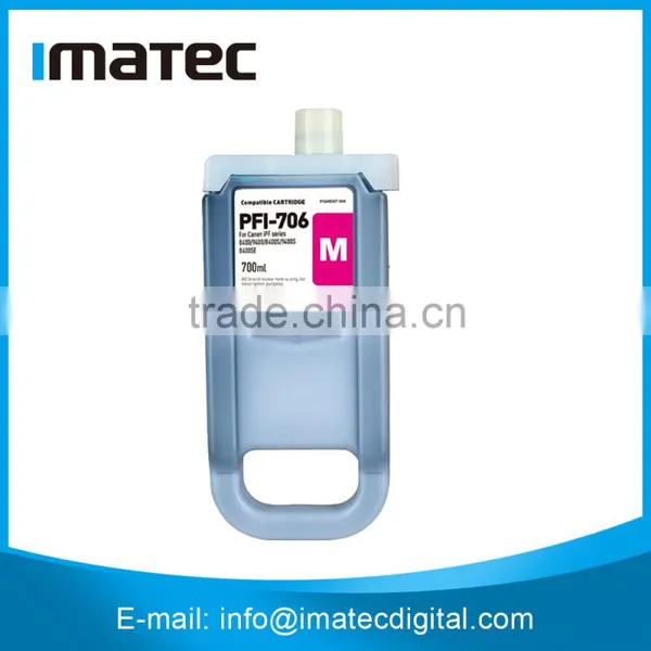 700ML Compatible Wide Format Cartridge PFI-706 For Canon IPF Printers photo-4