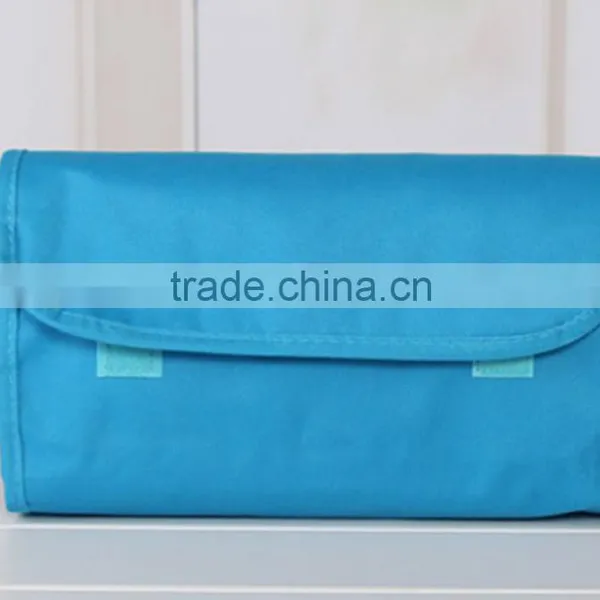 Travel Series 100% Polyester Fold up Cosmetic Bag, Make up Bag, Travel Bag photo-2