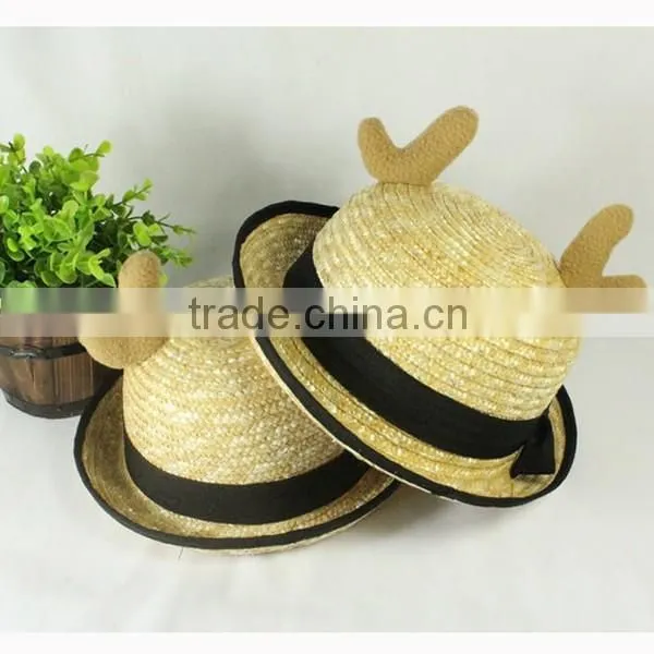 Fashion Straw Hat Pretty Mother and Daughter Summer Wholesale Straw Hats photo-2