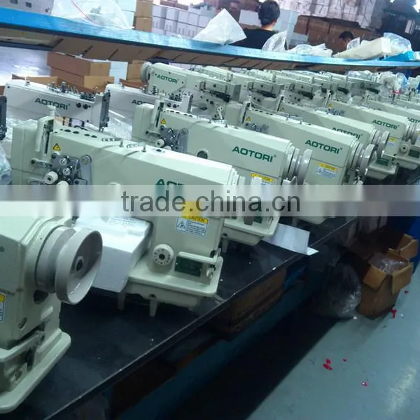 Heavy Duty Twin Needle Lockstitch Sewing Machine 872 875 photo-2