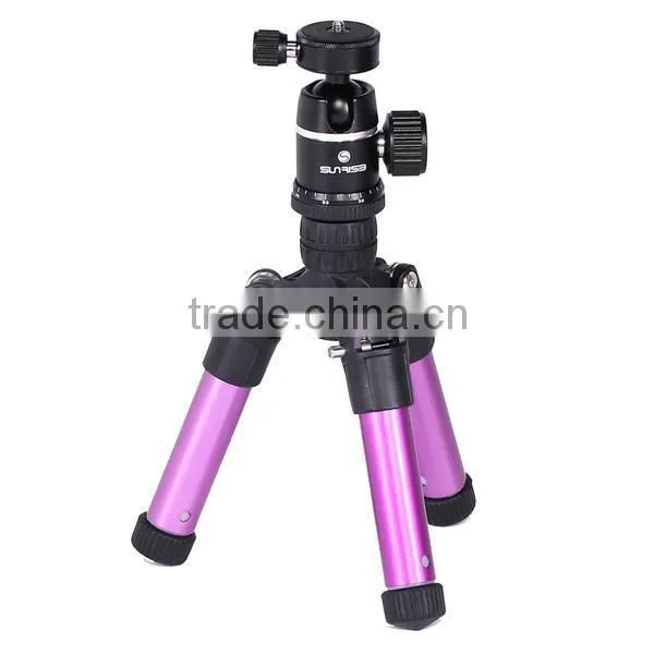 SUNRISE New PRO Multicolor Aluminum Camera Tripod for Digital Camera photo-3
