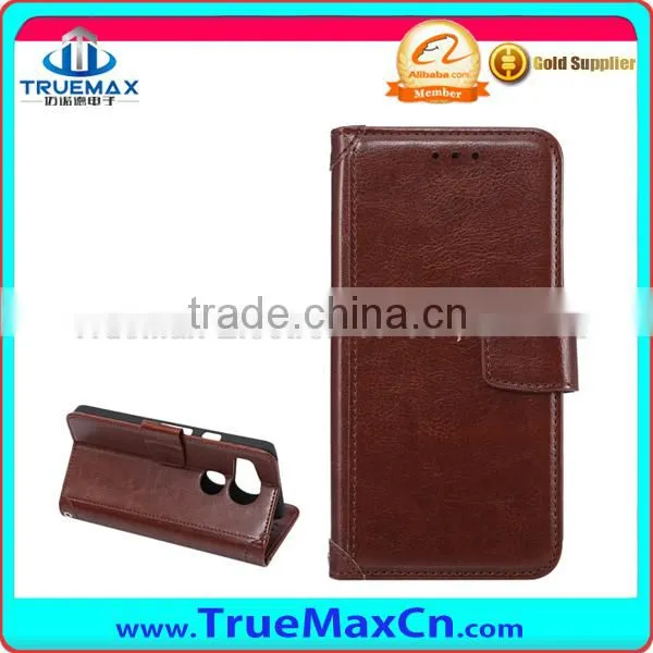 Open Right and Left Leather Phone Case With Holder for Google Nexus 5X Case Cover photo-6