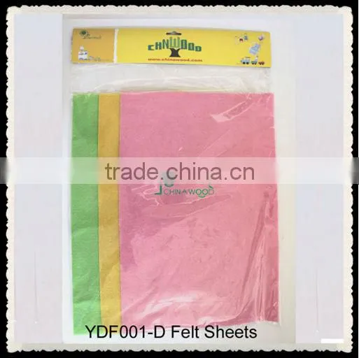 20x30cm Assorted Easter Color Craft Felt Sheets