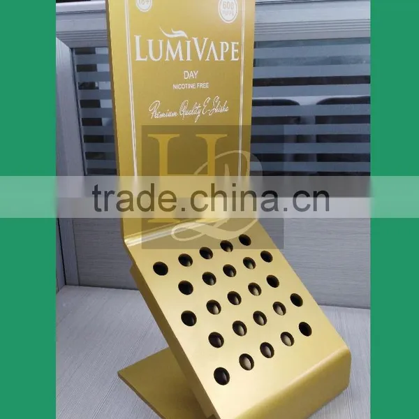 Gold Color Acrylic Makeup Lipstick Display/custom Cosmetic Lip Gloss Stand Holder photo-2