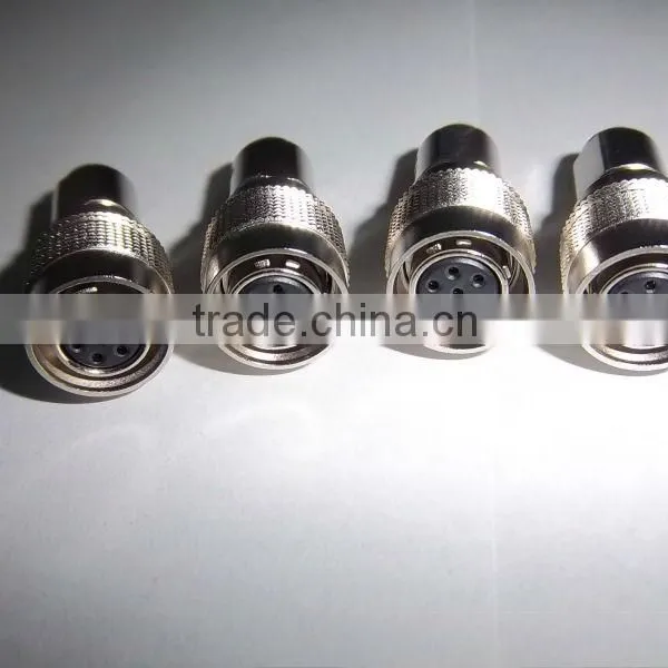 6 Pins Mini Metal Push-pull Industry Camera Connector Manufactory