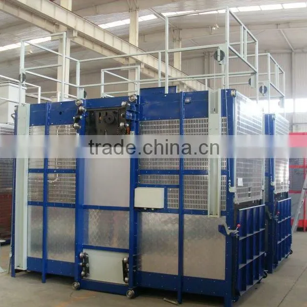 Building Hoist Double Cage