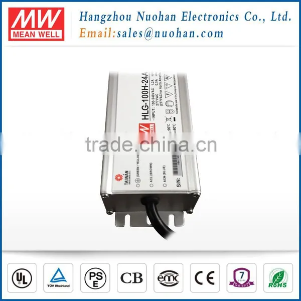 Meanwell 100w LED Driver 24v Waterproof LED Driver 100w Dimmable Led Driver 24v photo-4