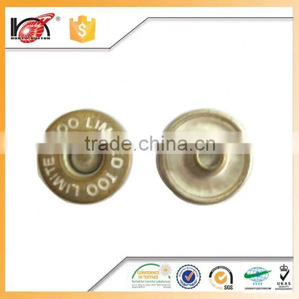 Garment Metal Button Rectangular Eyelets Spike Rivet for Leather photo-4