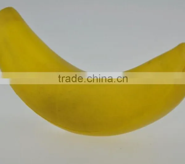 Custom PU Yellow Banana Stress Ball Toys for Sale photo-3
