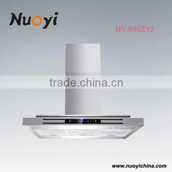 Shopping 90cm Width Stainless Steel Kitchen Appliances Cooker Range Island Hood photo-4