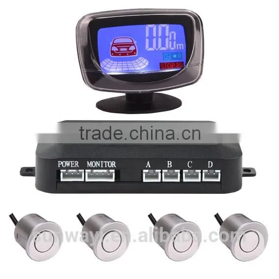 40KHZ Ultrasonic LCD Display Parking Sensor Showing Distance and Alarmed by Bi-Bi Voice or Humamn Voice