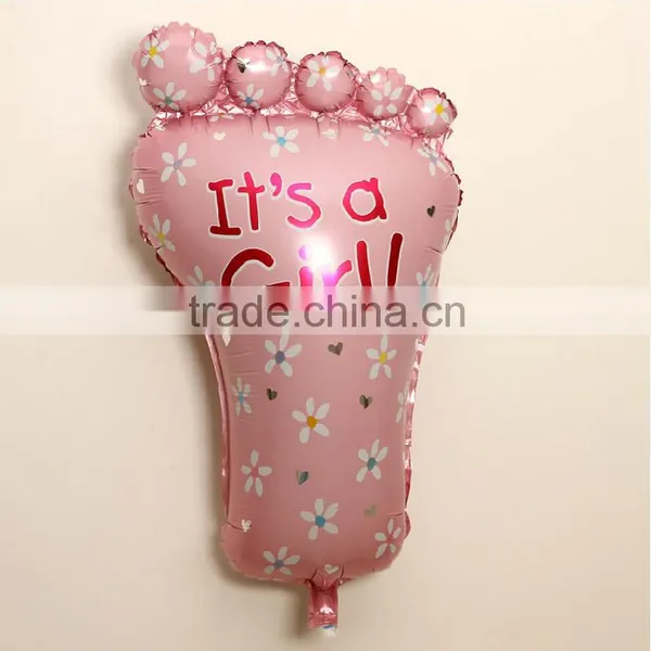 [HOT] Big Feet Balloons Baby Shower Decoration Helium Balloons photo-5