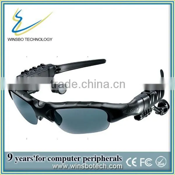 Plastic Frame Mp3 Bluetooth Sunglasses Headset With High Quality photo-5
