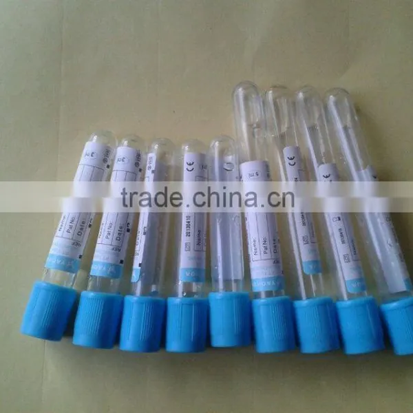 Glass/PET Plasma Blood Collection Tube