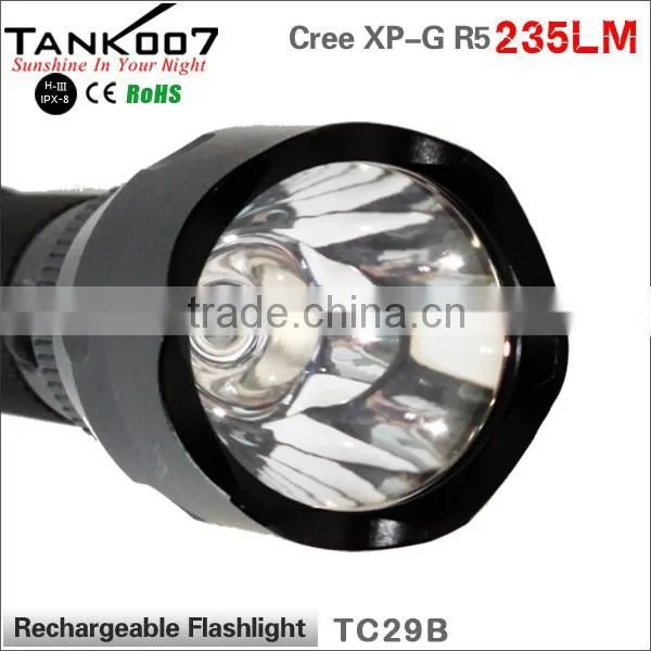 Rechargeable Powerful Hunting Led Torch Bright Light Torch Police Flashlight photo-5