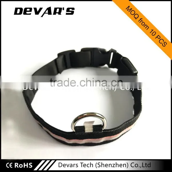 LED Flashing Light Band Belt Safety Pet Accessories Dog Collar photo-4