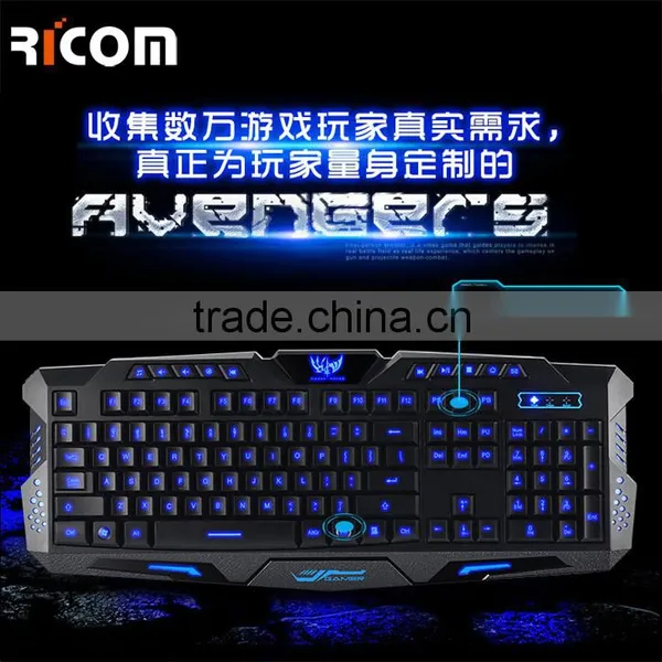 Original and Professional Ultra-thin Waterproof Gaming Keyboard and Mouse----LK611---shenzhen Ricom photo-4