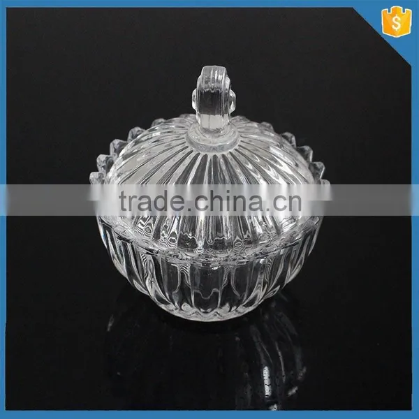 Wholesale Fancy Hand Made Glass Candy Bowl With Lid Quality Choice photo-3