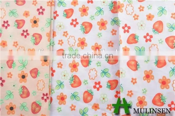 Mulinsen Textile Gold Supplier for High Quality Woven T/c Printed Dress Fabric photo-3