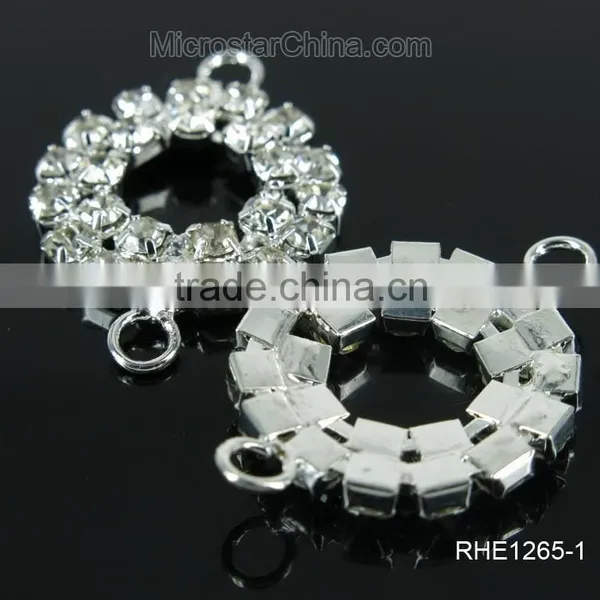 Fashion Design Crystal Charms Rhinestone Connector for Bikini photo-6