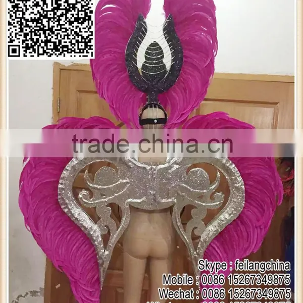 Colorful Diamond Samba Carnival Costume For Beautiful Sensual Women photo-2