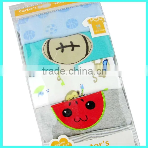 Wholesale 5 Pack Baby T Shirt With Random Color, Custom Baby t Shirts Maker photo-2
