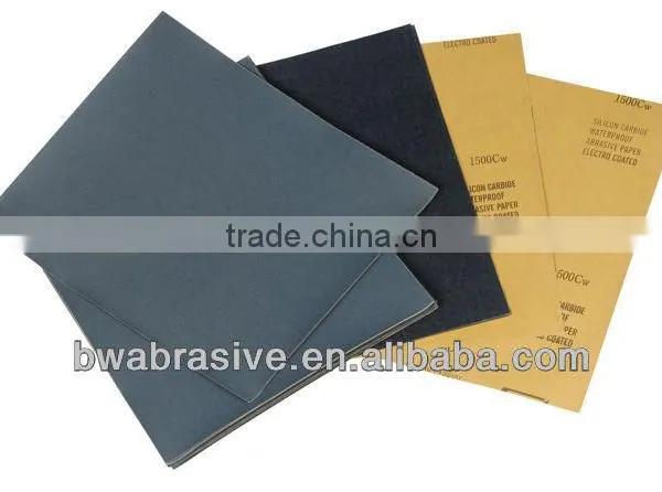 230*280mm Aluminum Oxide Abrasive Sandpaper Sheet