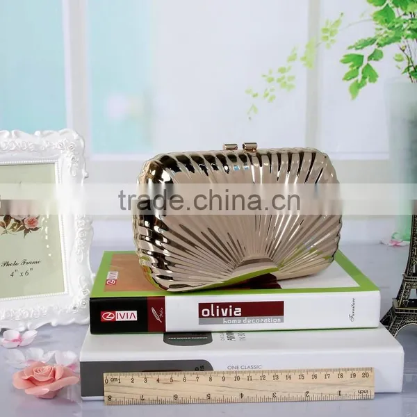 Hard Case Evening Bag Clutch Bag Metal Frame Ladies Bridal Clutch Bags photo-6