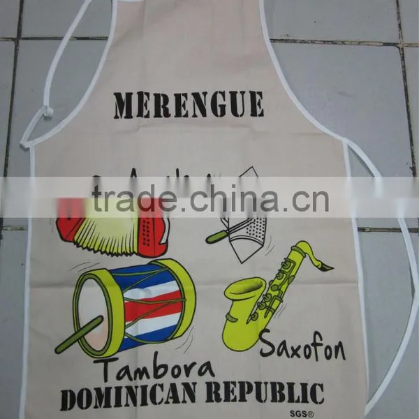 Halter-neck Style Sleeveless Kitchen Cooking Apron With Pocket Cooking Cotton Apron Bib(White) photo-4