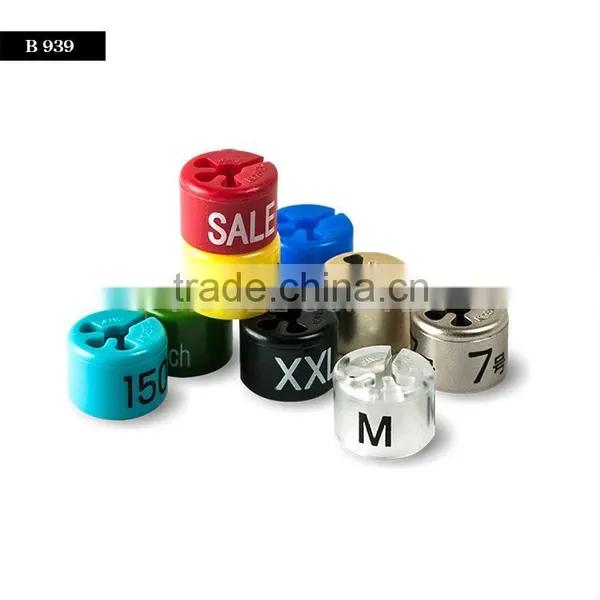 Japanese Beautiful Finished Plastic Size Markers for Apparel Shop Hanger B939-amah Made In Japan Product photo-2