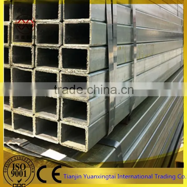 Best Price Galvanised Pipe /GI Rectangular Section Tube/Galvanised RHS Pipes Made in China photo-3