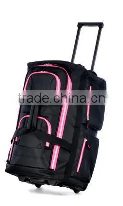 Large Capacity Portable Trolley Bag Canvas Bag photo-5