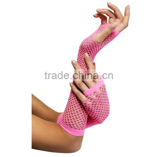 2015 Fashion Cheap Bridal Lace Applique Fingerless Gloves photo-3