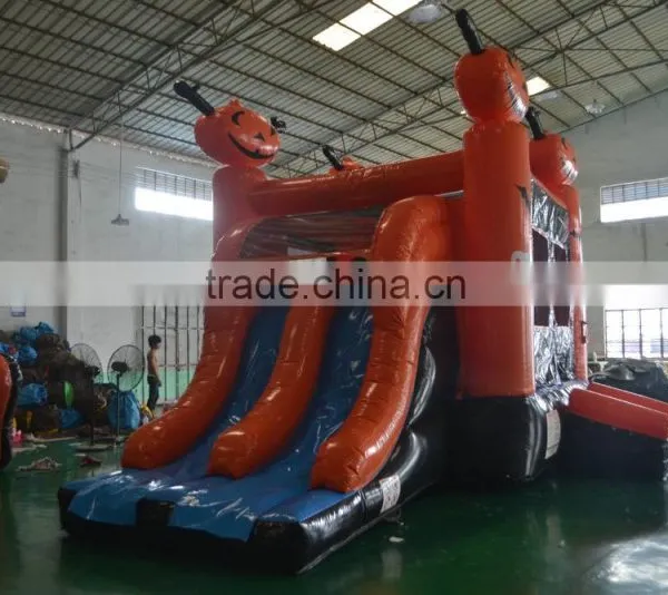 Hot Selling Outdoor Kid's Playing Combo Inflatable Halloween Combo Bouncer photo-6