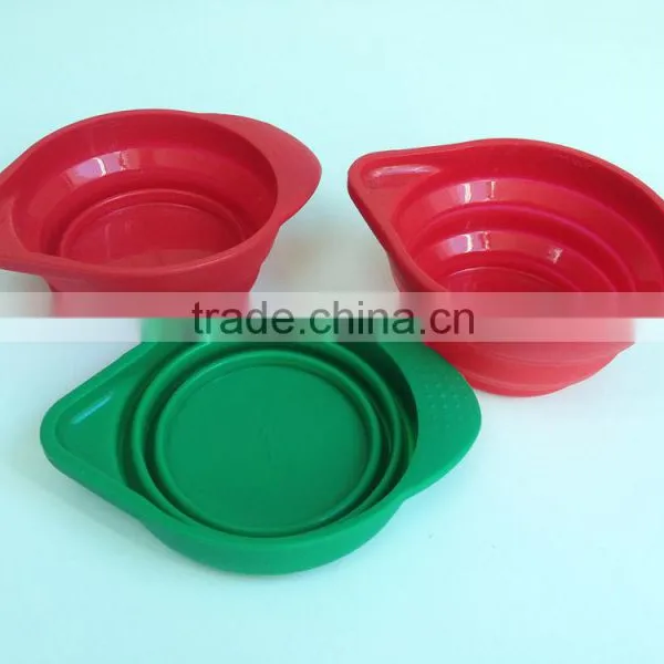 Space Saving FDA Standard Collapsible Silicone Measuring Cup Set photo-4