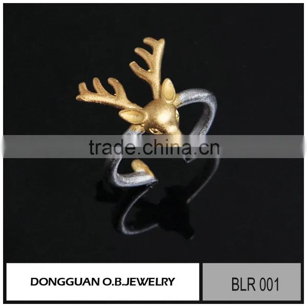 Newest Fashion Simple Gold Ring Designs/brass Jewelry Ring Supply photo-3