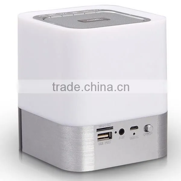 Led Lamp With Bluetooth Speaker With Alarm Clock photo-6