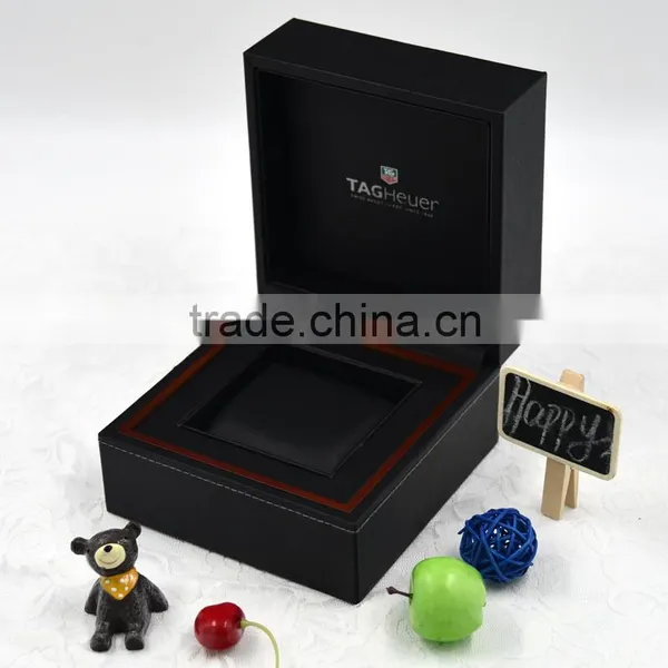 Expensive Leather Box, Luxury Pu Watch Box, Black Pu Watch Box photo-2