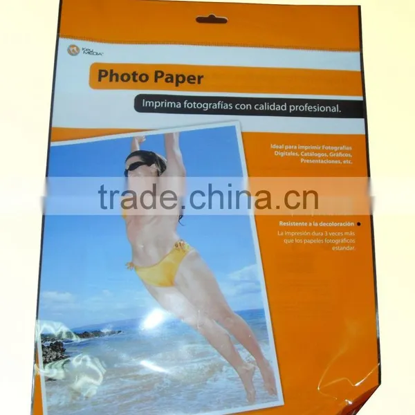 Photo Paper Packaging & Paper Packaging Bag & Plastic Bag
