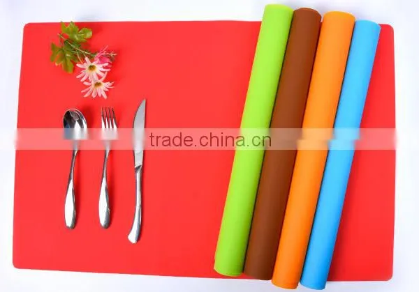 Non-slip Silicone Mat Insulation Placemat Washable Table Mat photo-3