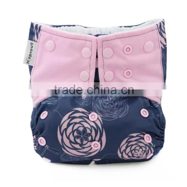 Baby Cloth Diaper One Size Fits All Sleepy Cloth Reusable Diaper Wholesale China photo-5