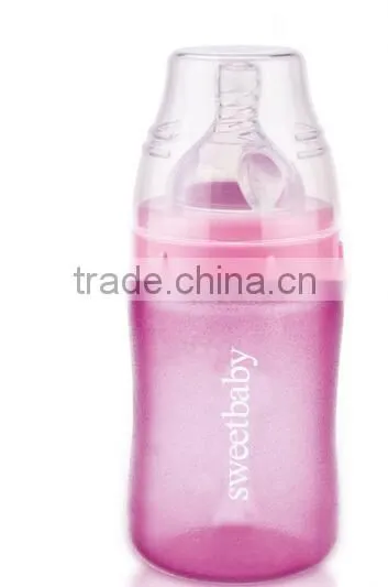 Babies Product Highborosilicate Glass Baby Bottle With Sleeve photo-3
