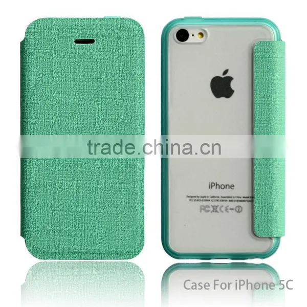 Newest Product Flip Leather Case for Iphone 5c photo-4