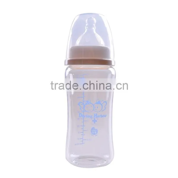 Best Seling Wide Neck Feeding Bottle 150ml Baby Glass Feeding Bottle