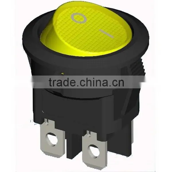 45 Degree Terminls Round Switches Black Color photo-3