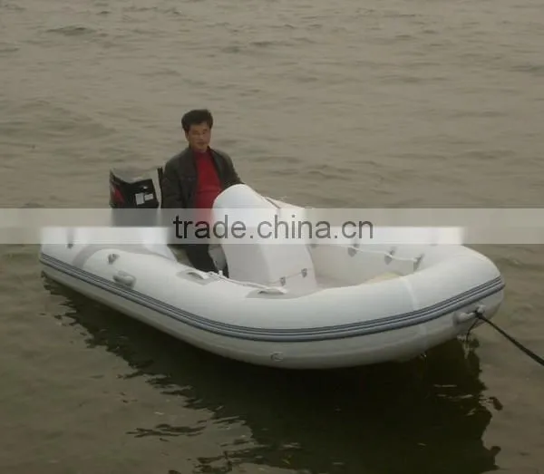 CE Certificate Center Console Cabin Hypalon China Rib Boat photo-4
