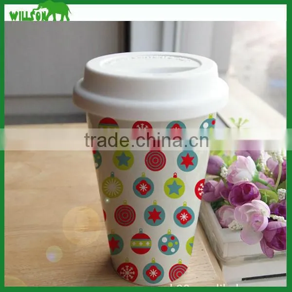 Customized Logo Cheap Ceramic Thermal Mug photo-3