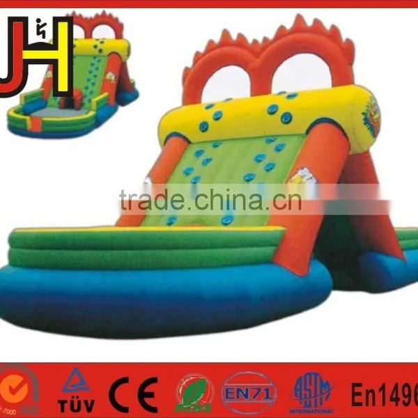 2016 Funny Double Lanes Inflatable Dry Slide For Sale photo-2